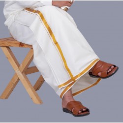 Smart-Cream(Adjustable) - Mens Velcor Dhoti