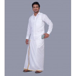 Smart-White(Adjustable) - Mens Velcor Dhoti